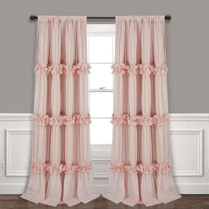 Thermal Blackout Curtains with Handmade Bow Ties