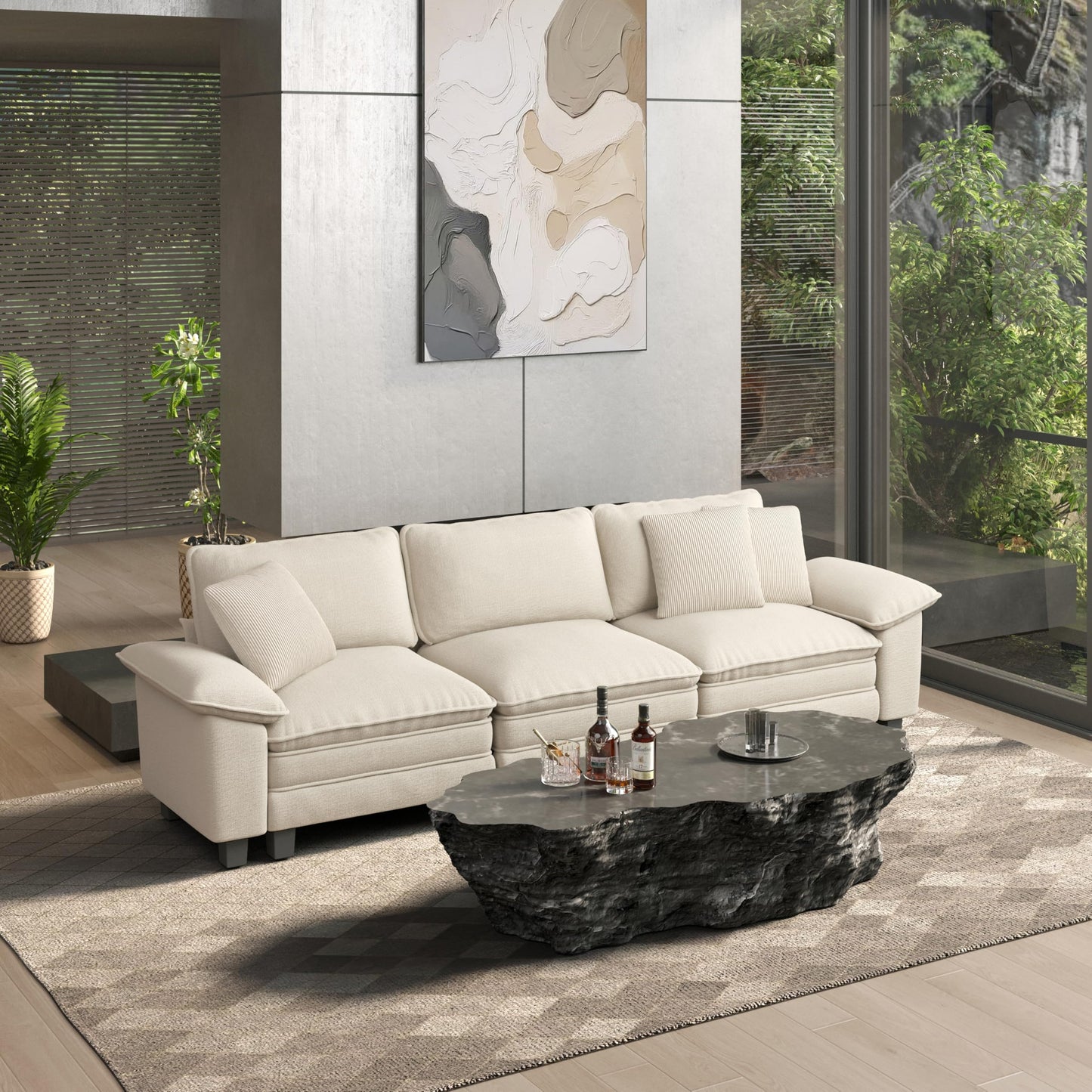 HERA'S HOUSE Modular Sectional Couches for Living Room Cloud Sofa