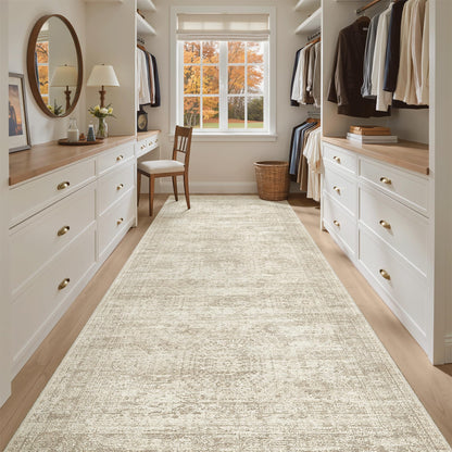 Washable Area Rug with Non-Slip Backing