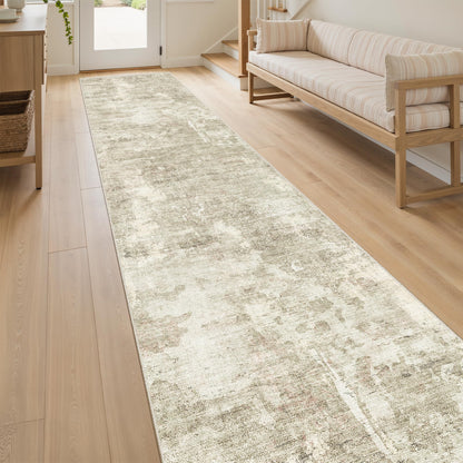 Washable Area Rug with Non-Slip Backing