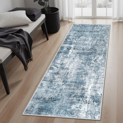 Washable Area Rug with Non-Slip Backing