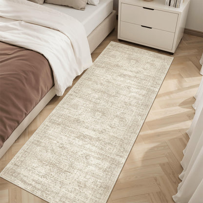 Washable Area Rug with Non-Slip Backing
