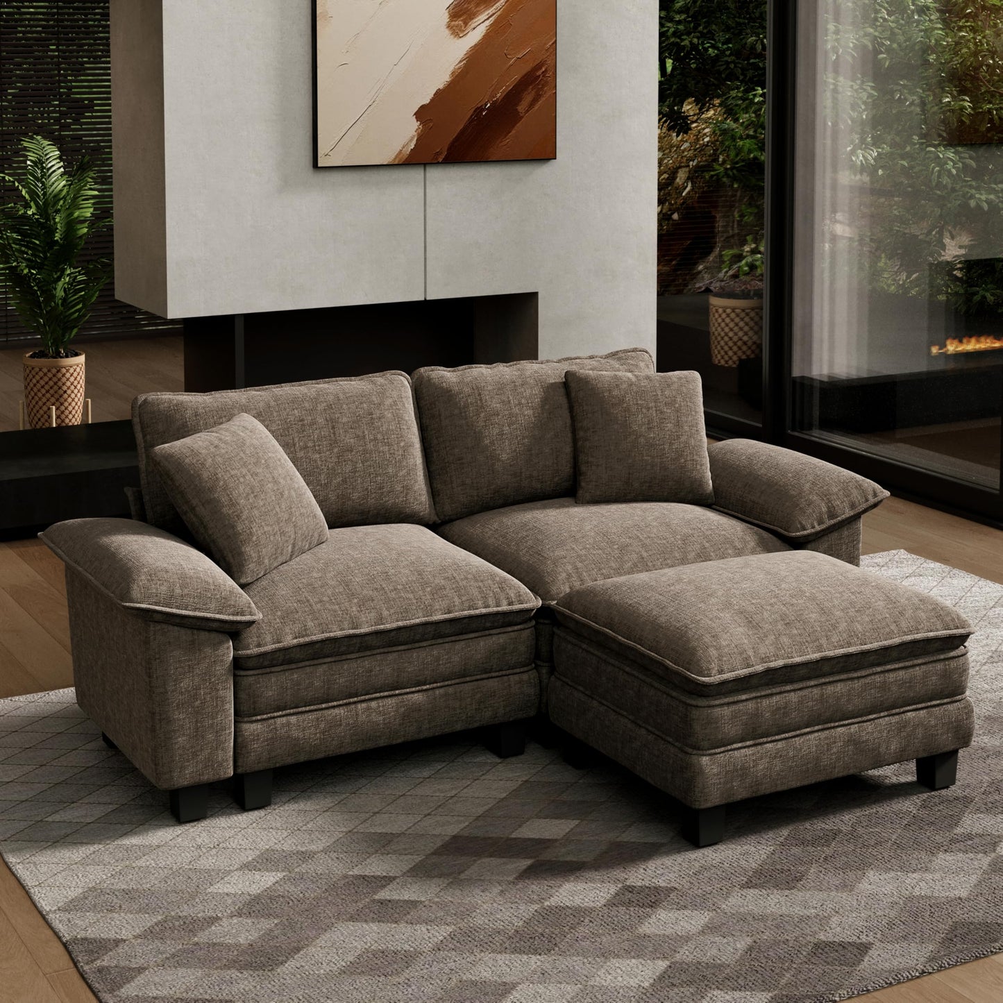 HERA'S HOUSE Modular Sectional Couches for Living Room Cloud Sofa