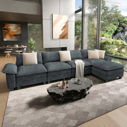 Modular Cloud Sectional Sofa for Living Room