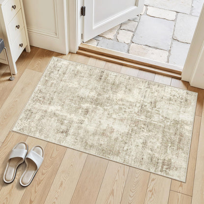 Washable Area Rug with Non-Slip Backing