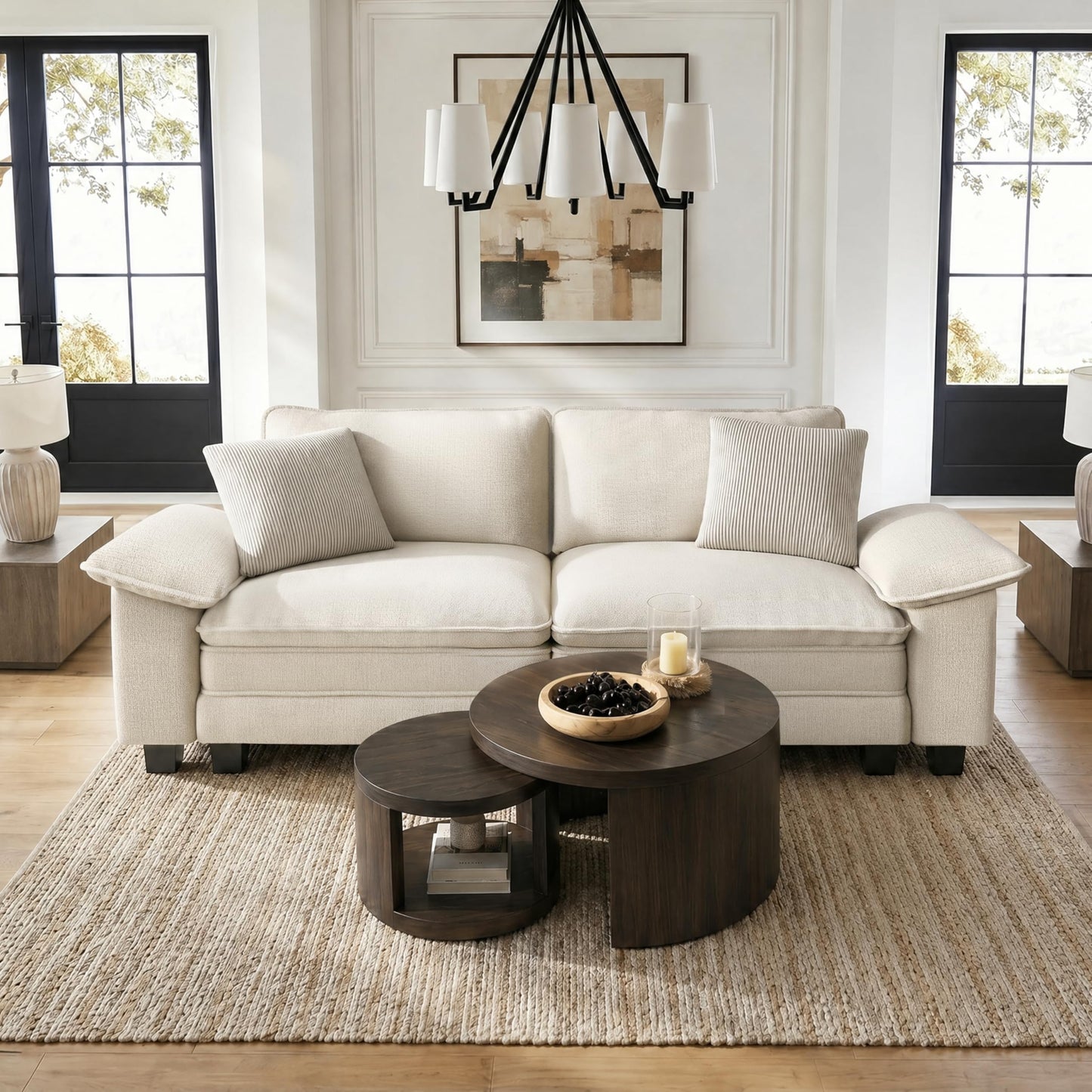 HERA'S HOUSE Modular Sectional Couches for Living Room Cloud Sofa