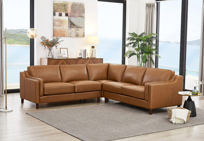 Bella 100% Genuine Leather Sofa and Couch Set