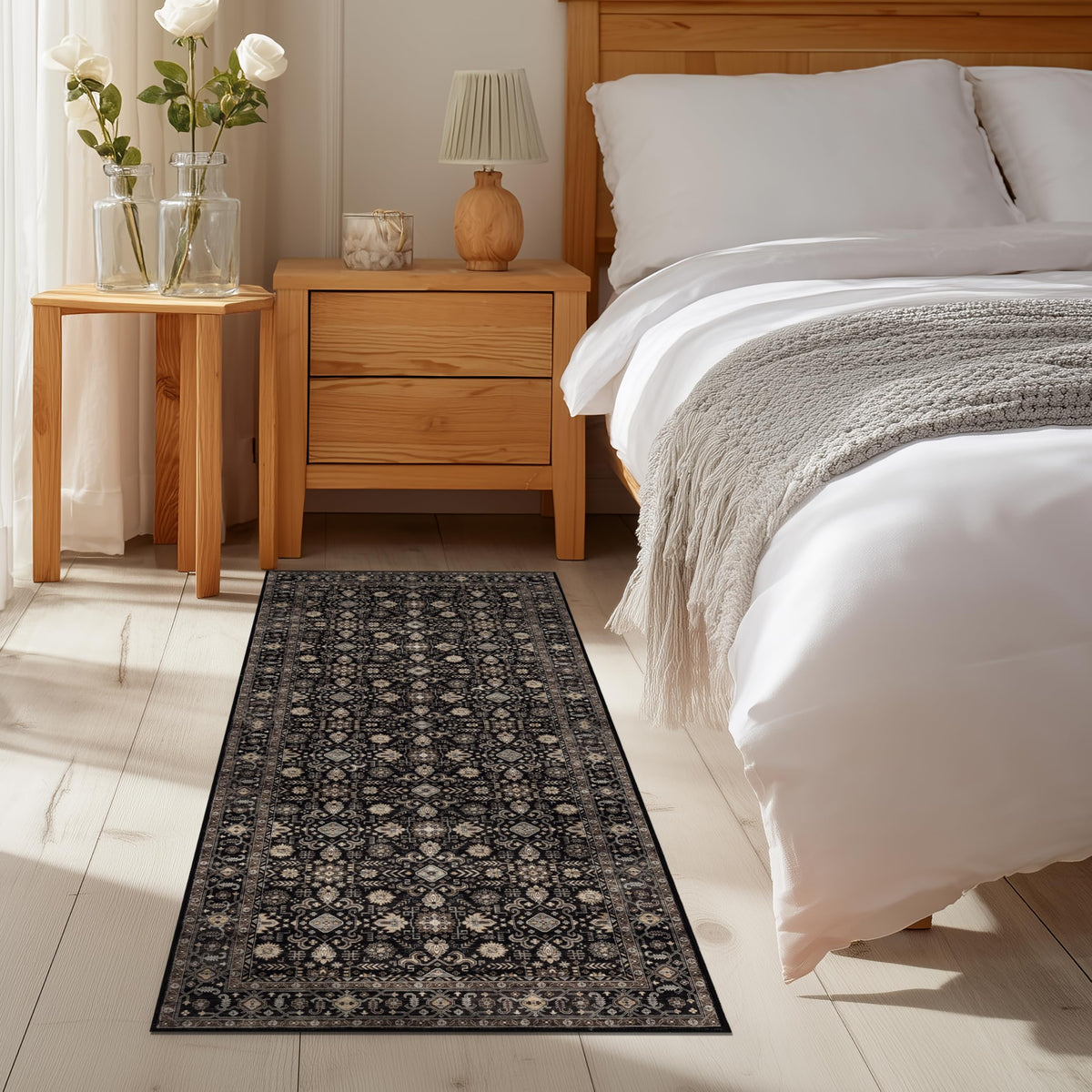 Ultra-Soft Washable Area Rug with Non-Slip Backing