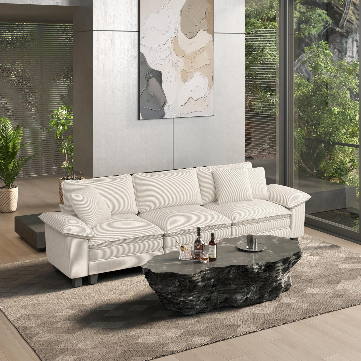 HERA'S HOUSE Modular Sectional Couches for Living Room Cloud Sofa