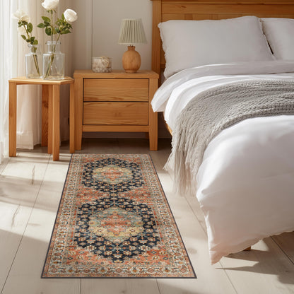 Ultra-Soft Washable Area Rug with Non-Slip Backing