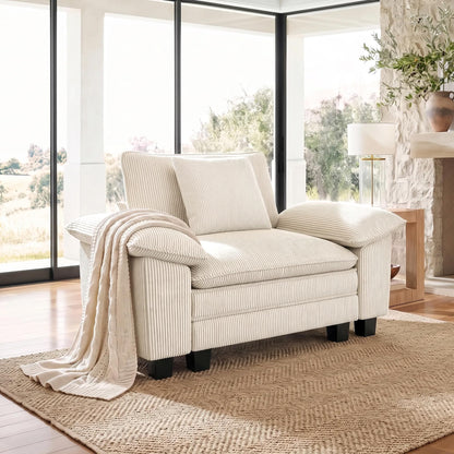 Shaped Modular Cloud Sectional Sofa