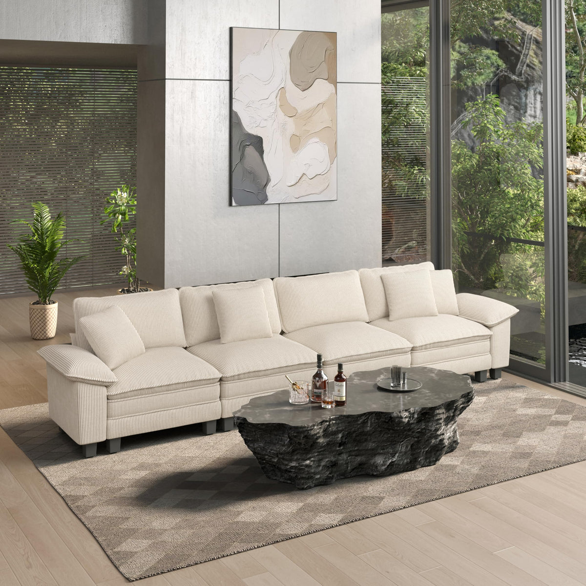 HERA'S HOUSE Modular Sectional Couches for Living Room Cloud Sofa