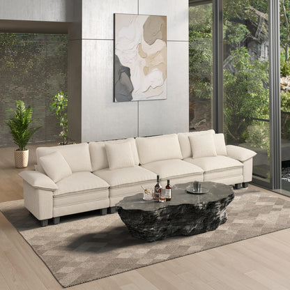 Modular Cloud Sectional Sofa for Living Room