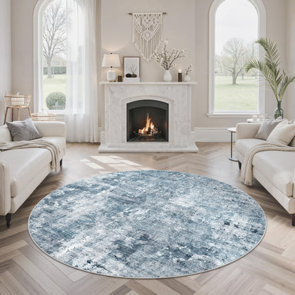 Washable Area Rug with Non-Slip Backing