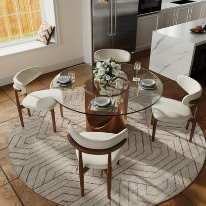 Modern Dining Table with Sintered Stone Top