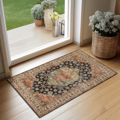 Ultra-Soft Washable Area Rug with Non-Slip Backing