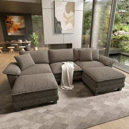 Modular Cloud Sectional Sofa for Living Room